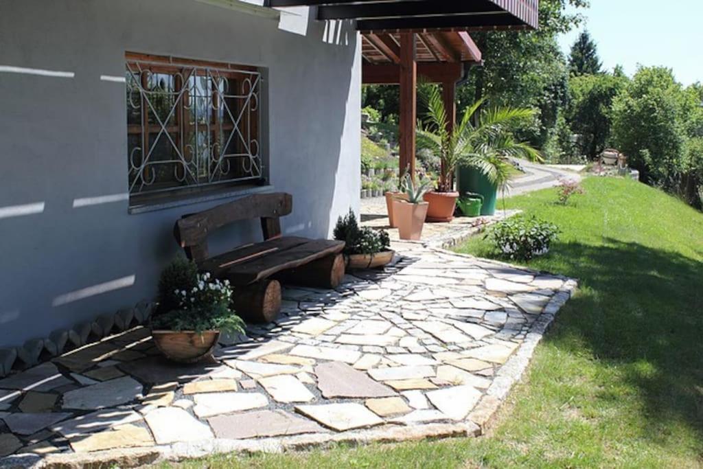 סונברג Ferienhaus Sonnenblick Entspannung Mit Sauna Kamin Und Balkon מראה חיצוני תמונה