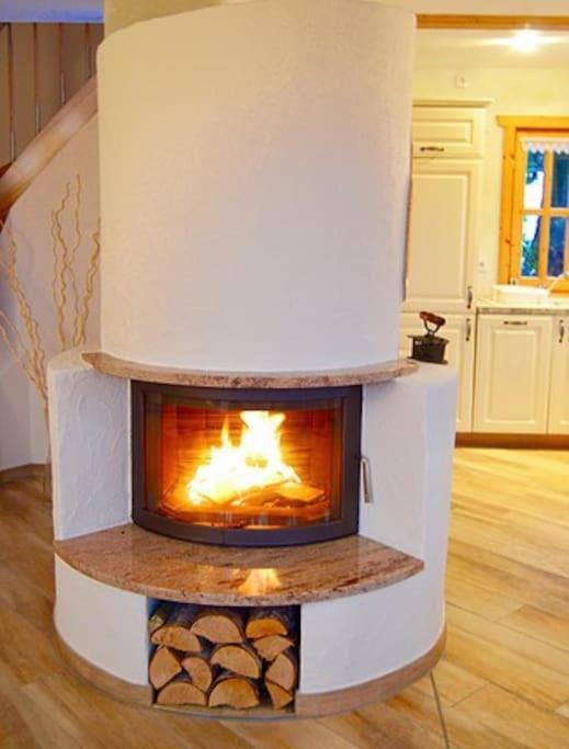 סונברג Ferienhaus Sonnenblick Entspannung Mit Sauna Kamin Und Balkon מראה חיצוני תמונה